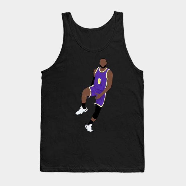 LeBron James Big Balls Celebration Tank Top by BuzzerBeater00